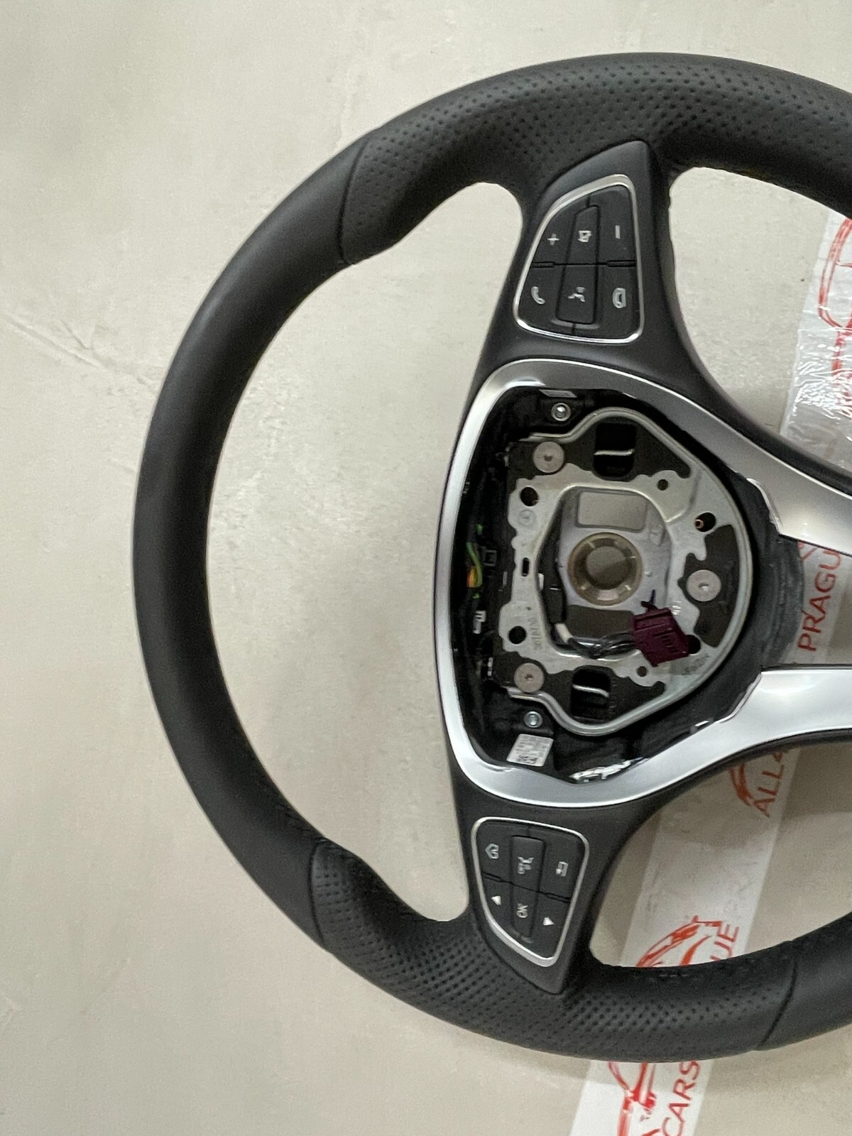 MERCEDES W 205 C 253 GLC SPORT LEDER LENKRAD MIT PADELS A0024606903 FAST NEU ... - Obrázek 19