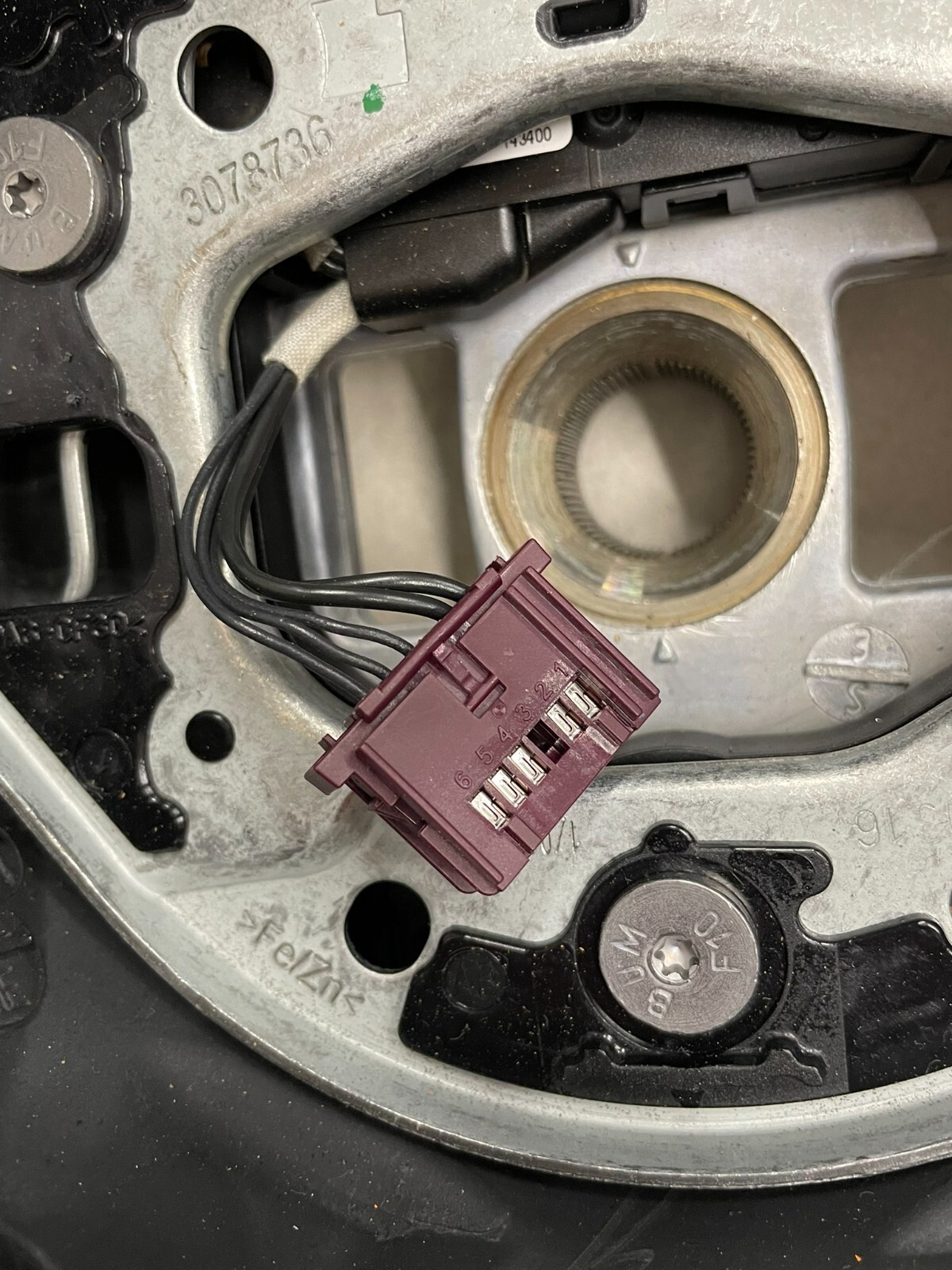 MERCEDES W 205 C 253 GLC SPORT LEDER LENKRAD MIT PADELS A0024606903 FAST NEU ... - Obrázek 4