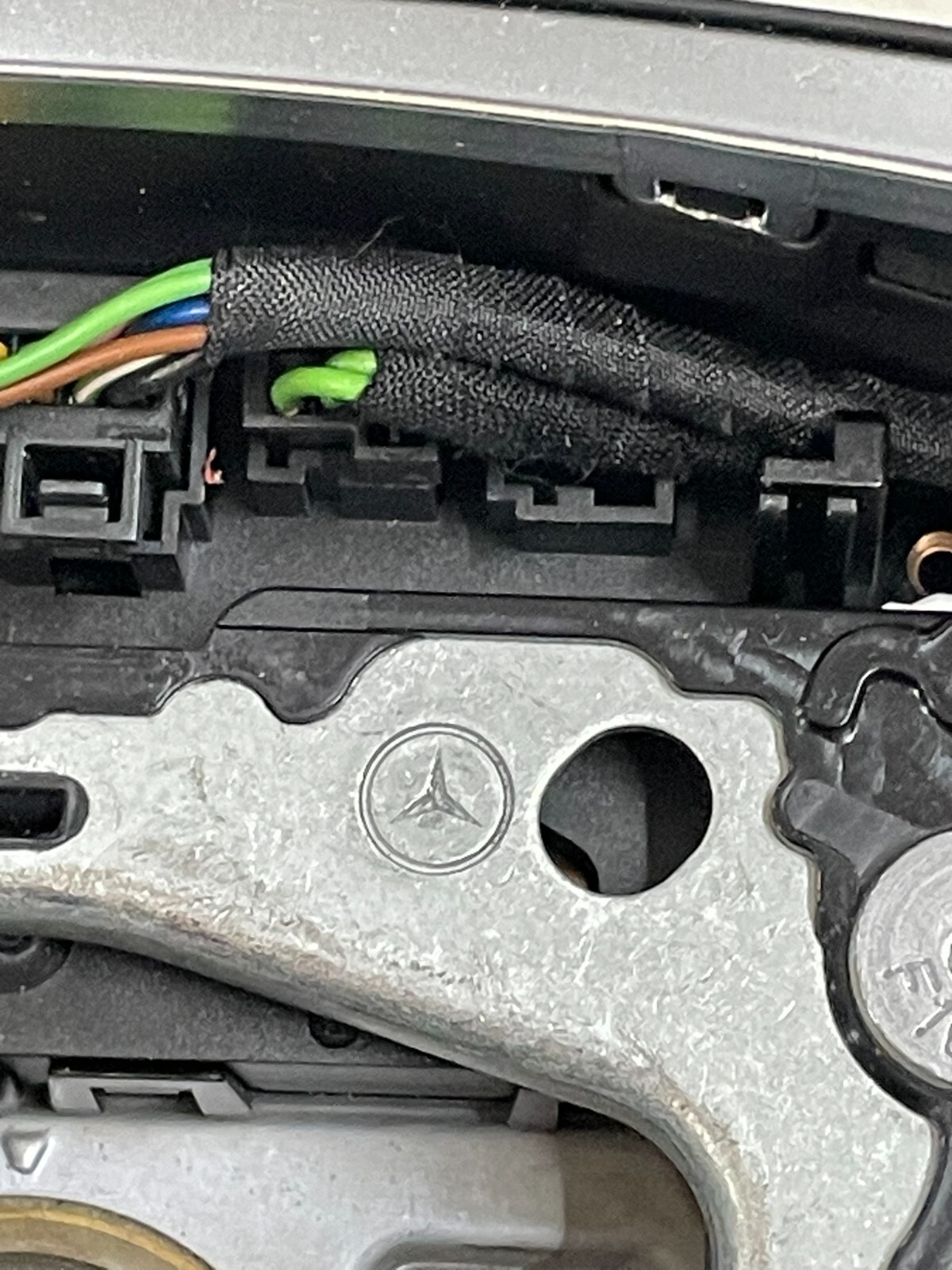 MERCEDES W 205 C 253 GLC SPORT LEDER LENKRAD MIT PADELS A0024606903 FAST NEU ... - Obrázek 6