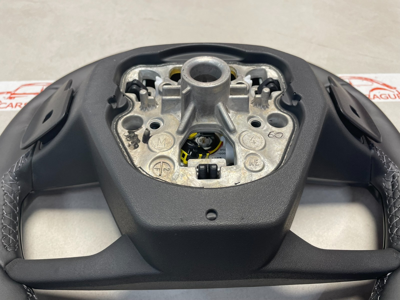 PEUGEOT LENKRAD LEDER KOMPLET 9858130280 + 98531550ZD 01 - 313710399-A ORIG NEU - Obrázek 24