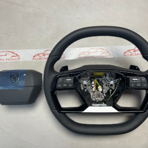 PEUGEOT LENKRAD LEDER KOMPLET  9858130280 + 98531550ZD 01 - 313710399-A ORIG NEU