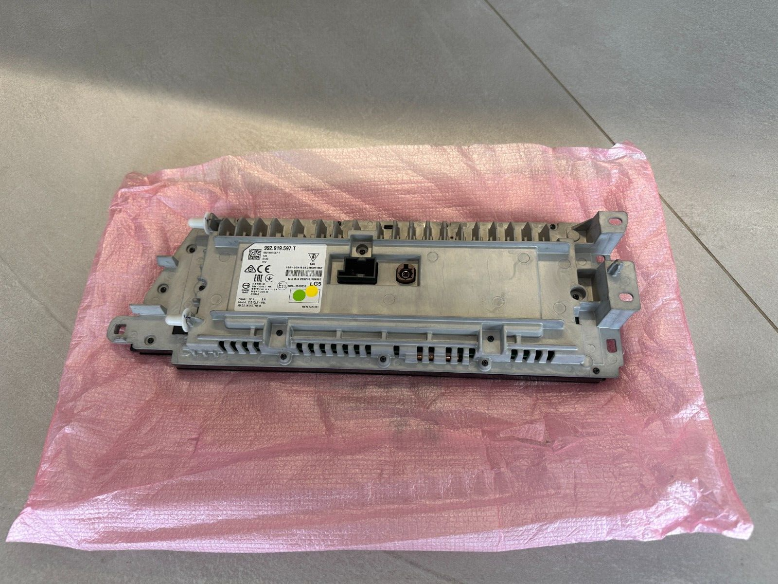 PORSCHE 911 992-1 PORSCHE 992-1 LCD DISPLAY NAVIGATION SCREN 992919597T ORIG NEU - Obrázek 11