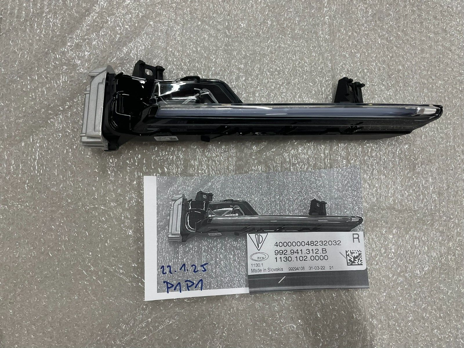 PORSCHE 911 992 LED TAG FAHRLICHT DAY LIGHT R 992941312B NEU ORIG. PORSCHE TEIL - Obrázek 9