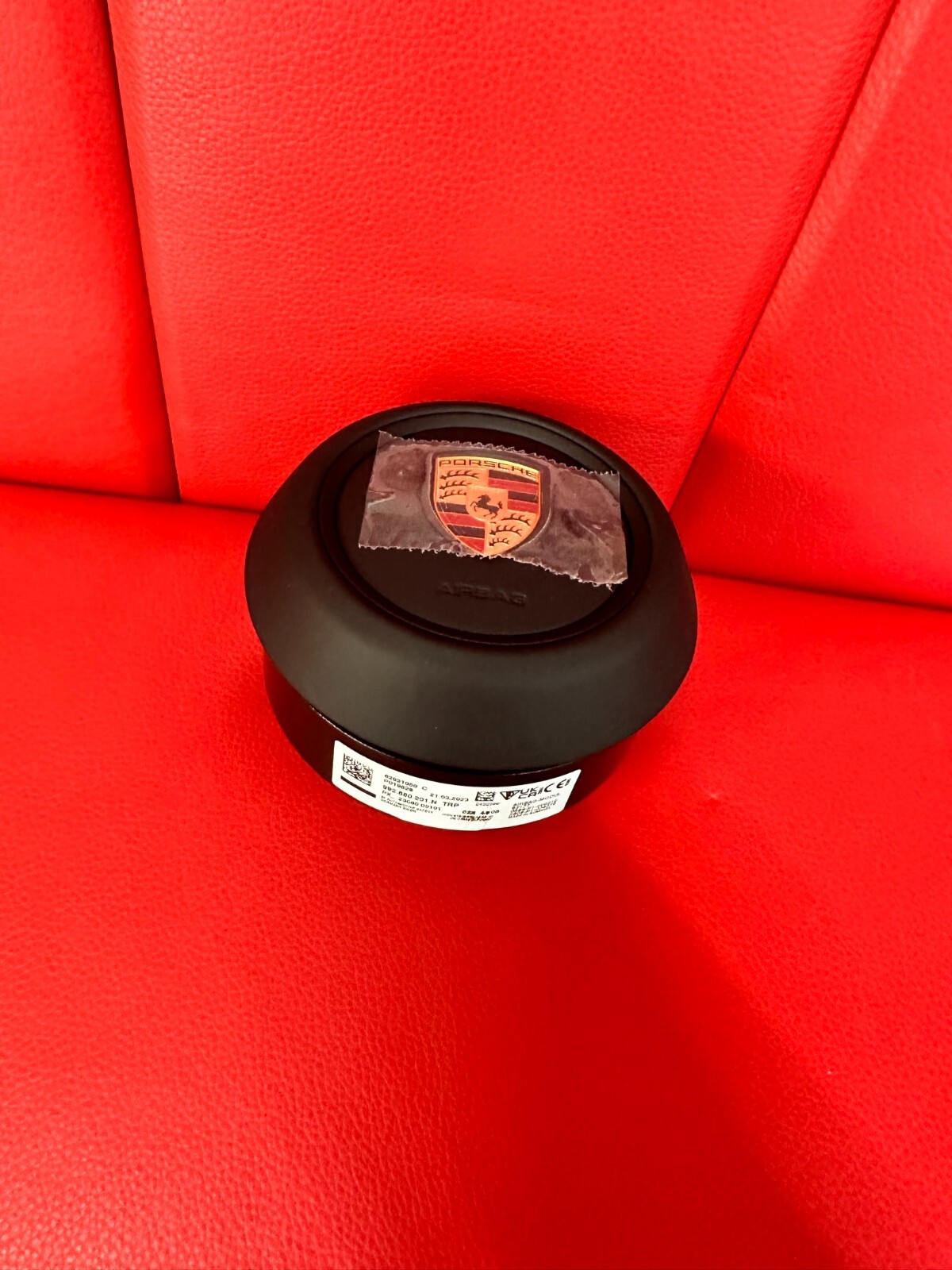 PORSCHE 911 992 LENKRAD LEDER A.I.R.B.A.G STEERING WHEEL AIRBAG 992880201N ORIG - Obrázek 15