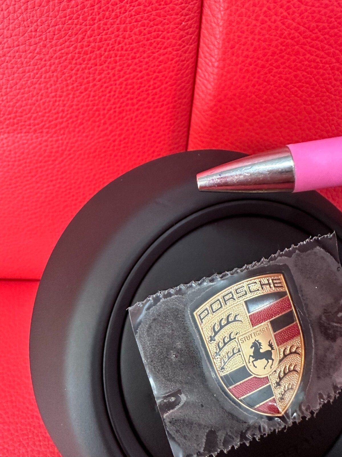 PORSCHE 911 992 LENKRAD LEDER A.I.R.B.A.G STEERING WHEEL AIRBAG 992880201N ORIG - Obrázek 8