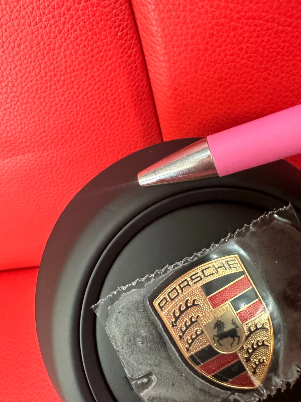 PORSCHE 911 992 LENKRAD LEDER A.I.R.B.A.G STEERING WHEEL AIRBAG 992880201N ORIG - Obrázek 9