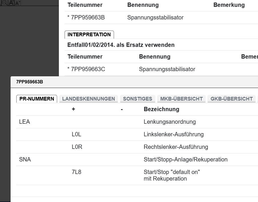 PORSCHE CAYENNE 92A VW TOUAREG 7P SPANNUNGS STEUERGERÄT 7PP959663B = 7PP959663C - Obrázek 6
