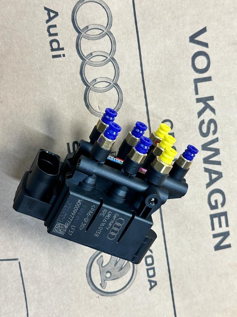 PORSCHE CAYENNE-MACAN LUFTFEDERUNGS VENTILEINHEIT 4M0616013A - 4M0616013B OE NEW - Obrázek 3