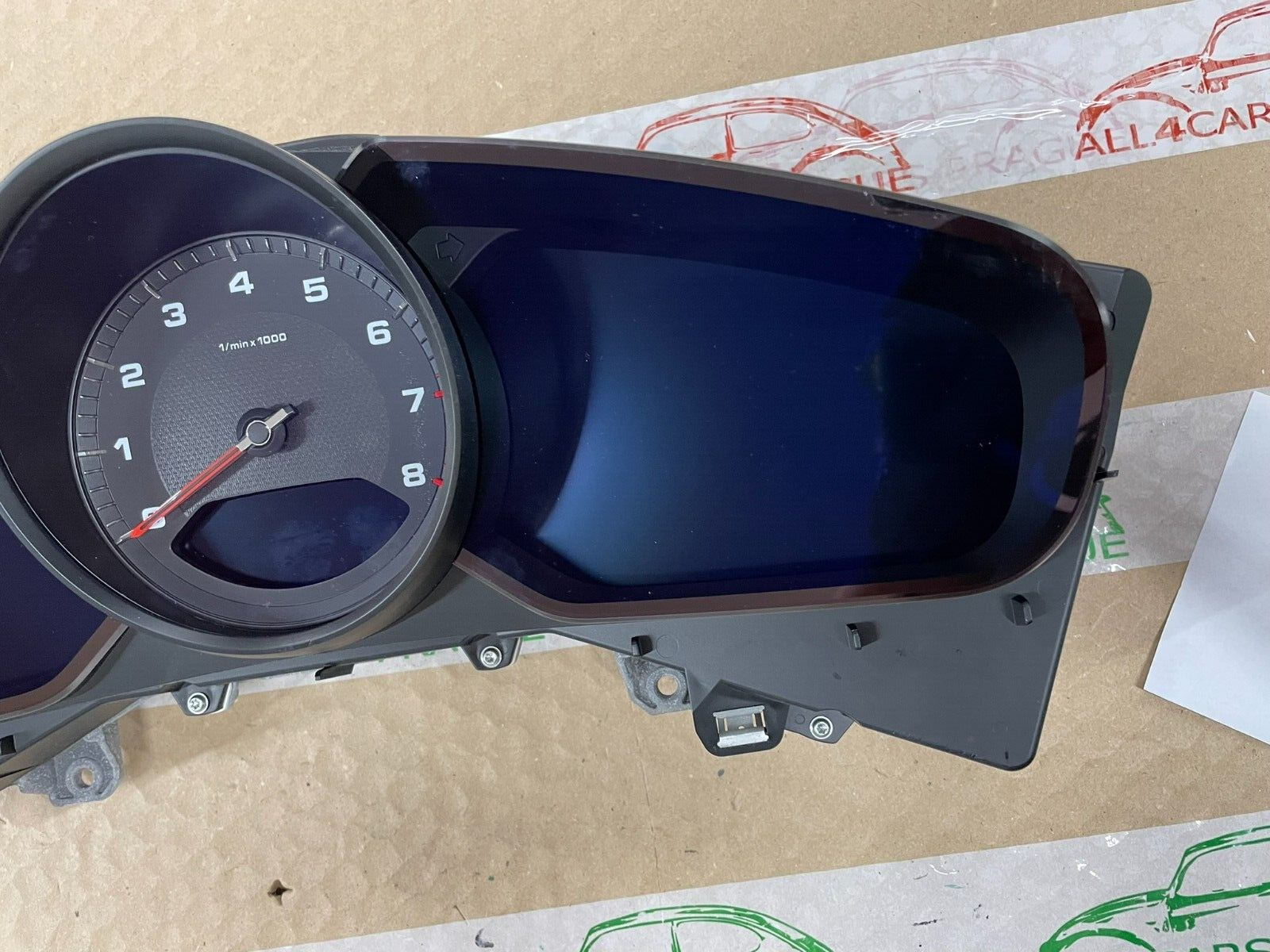 PORSCHE CAYENNE TACHOMETER KOMBIINSTRUMENT CLUSTER 9Y0920935A 6N3 ORIG.NEU 0 KM - Obrázek 14
