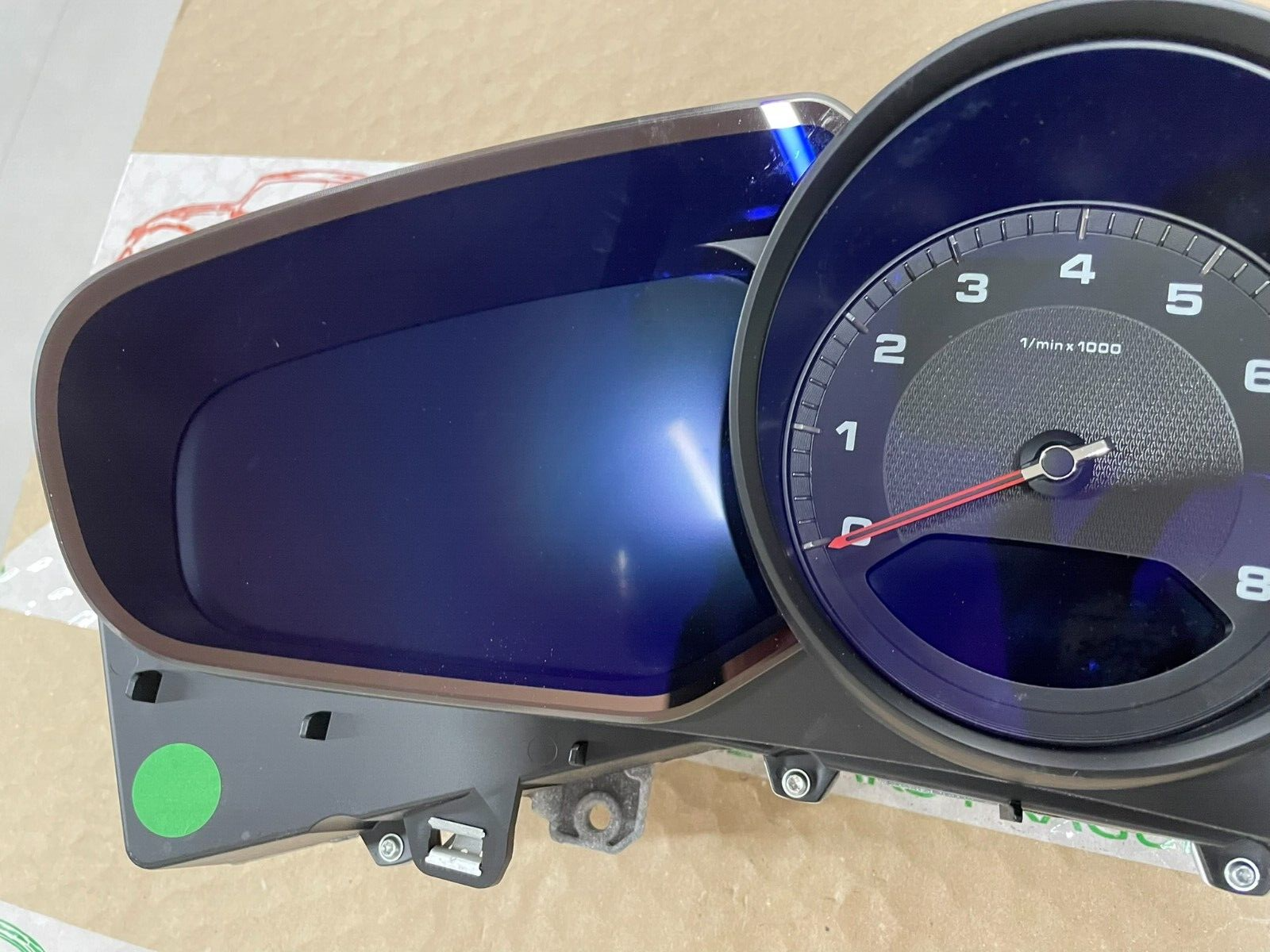 PORSCHE CAYENNE TACHOMETER KOMBIINSTRUMENT CLUSTER 9Y0920935A 6N3 ORIG.NEU 0 KM - Obrázek 17