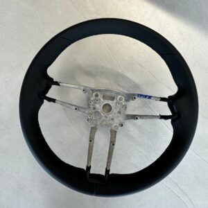 PORSCHE LEERES RAHMEN LENKRAD SCHWARZ LEDER STEERING WHEEL FRAME BLACK NEW !!