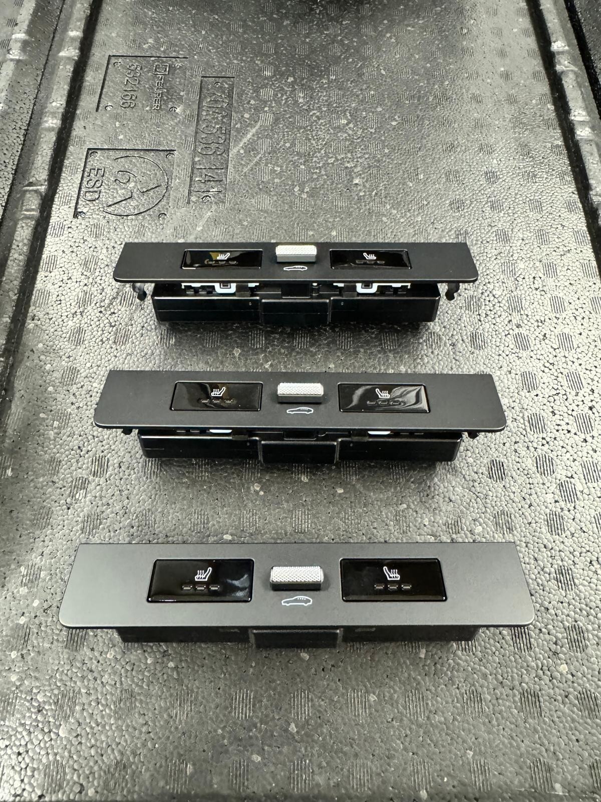 PORSCHE PANAMERA 971 971-2 RÜCKSITZHEIZUNG KONSOLE BEDIENEINHEIT 974919709E NEU - Obrázek 11