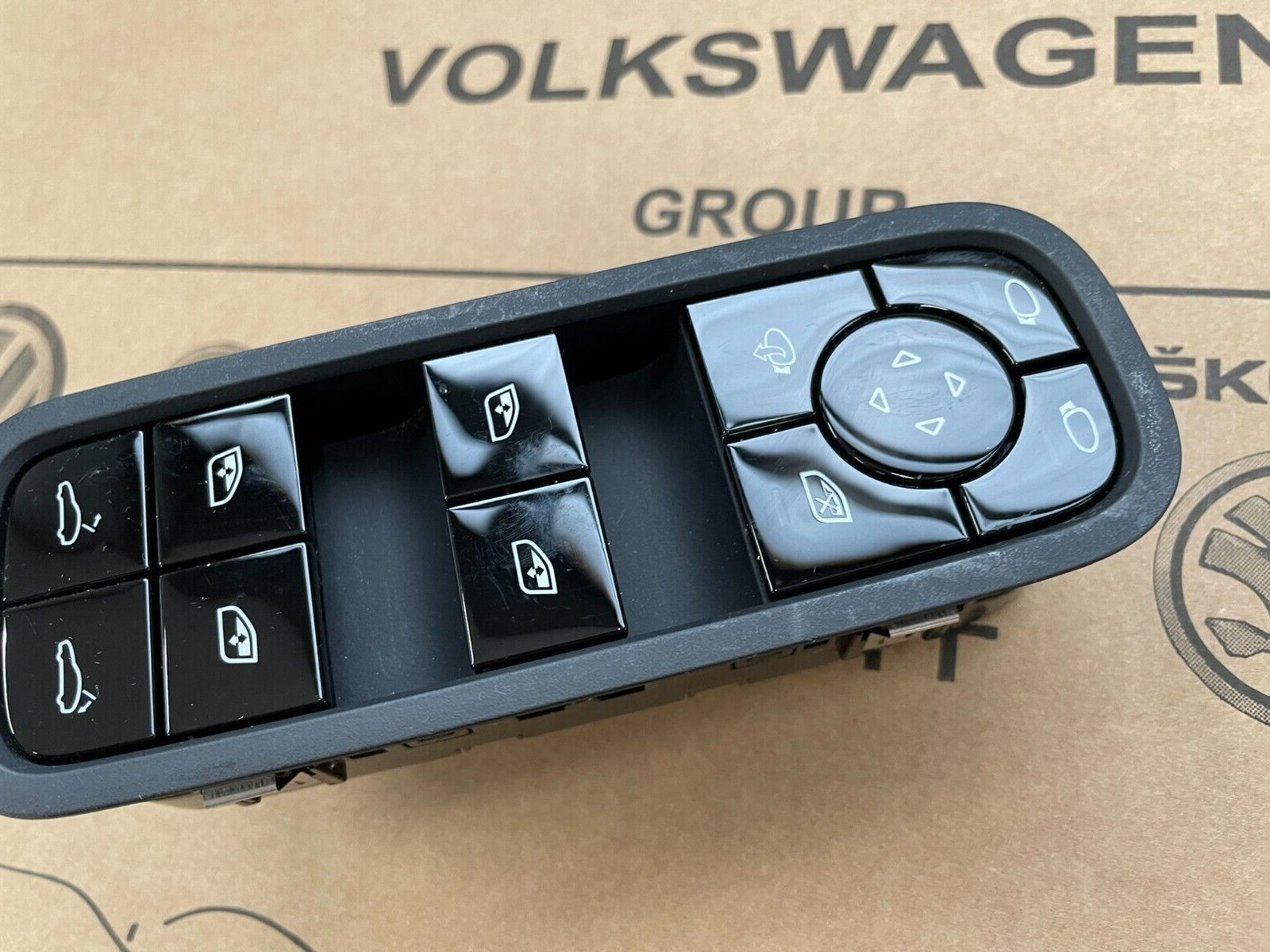 PORSCHE PANAMERA SCHALTER ELEKTRISCHEN FENSTERHEBER VORN L. 971959858E Fast Neu - Obrázek 14