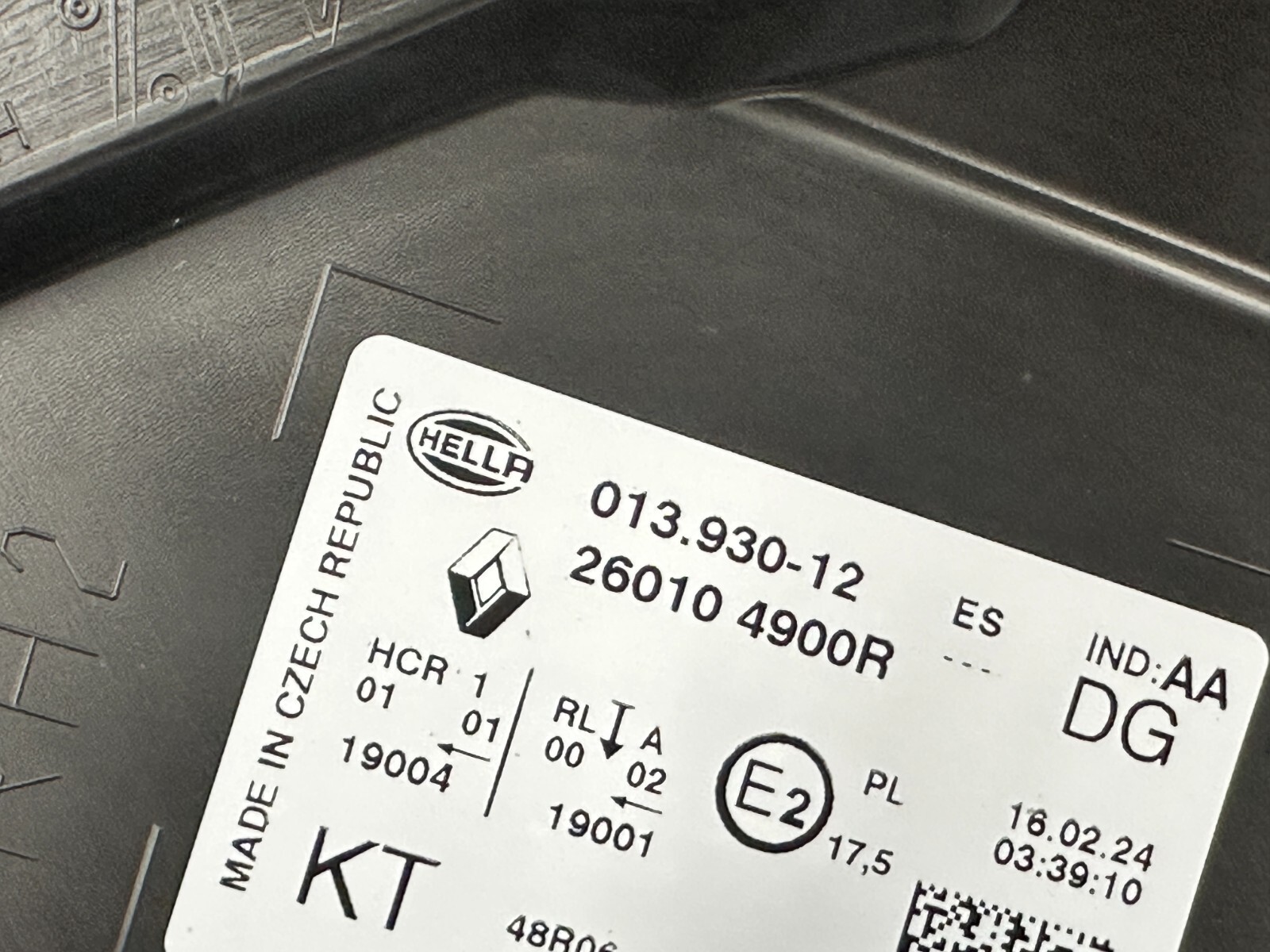 RENAULT CAPTUR FRONT SCHEINWERFER LED PURE VISION RECHTS 26010 4900R , ORIG.NEU - Obrázek 16