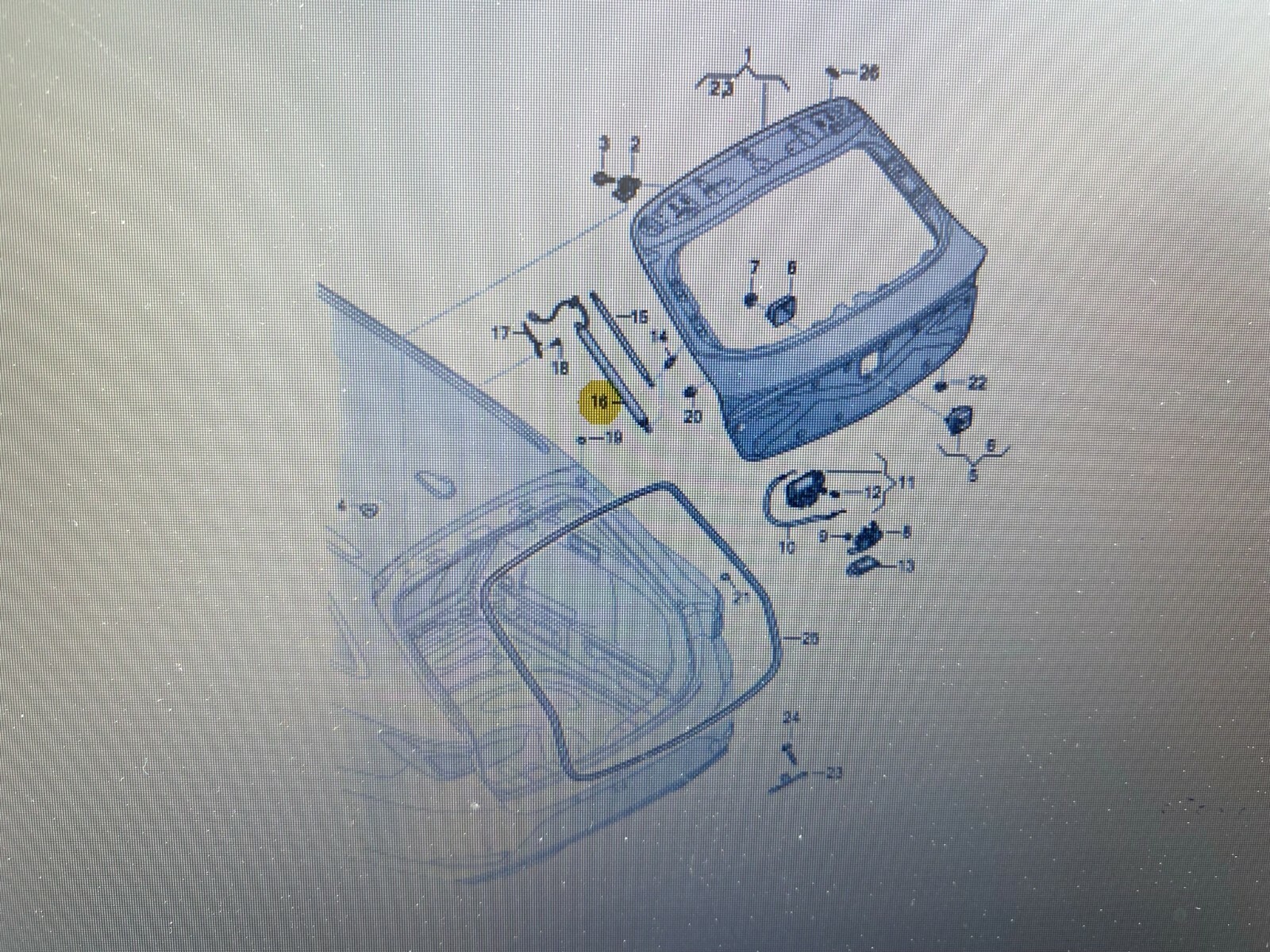 SEAT LEON 2020 ANTRIEBSEINHEIT FÜR ELEKTRISCHE HECKKLAPE 5FE827851 NEW ORIG SEAT - Obrázek 4