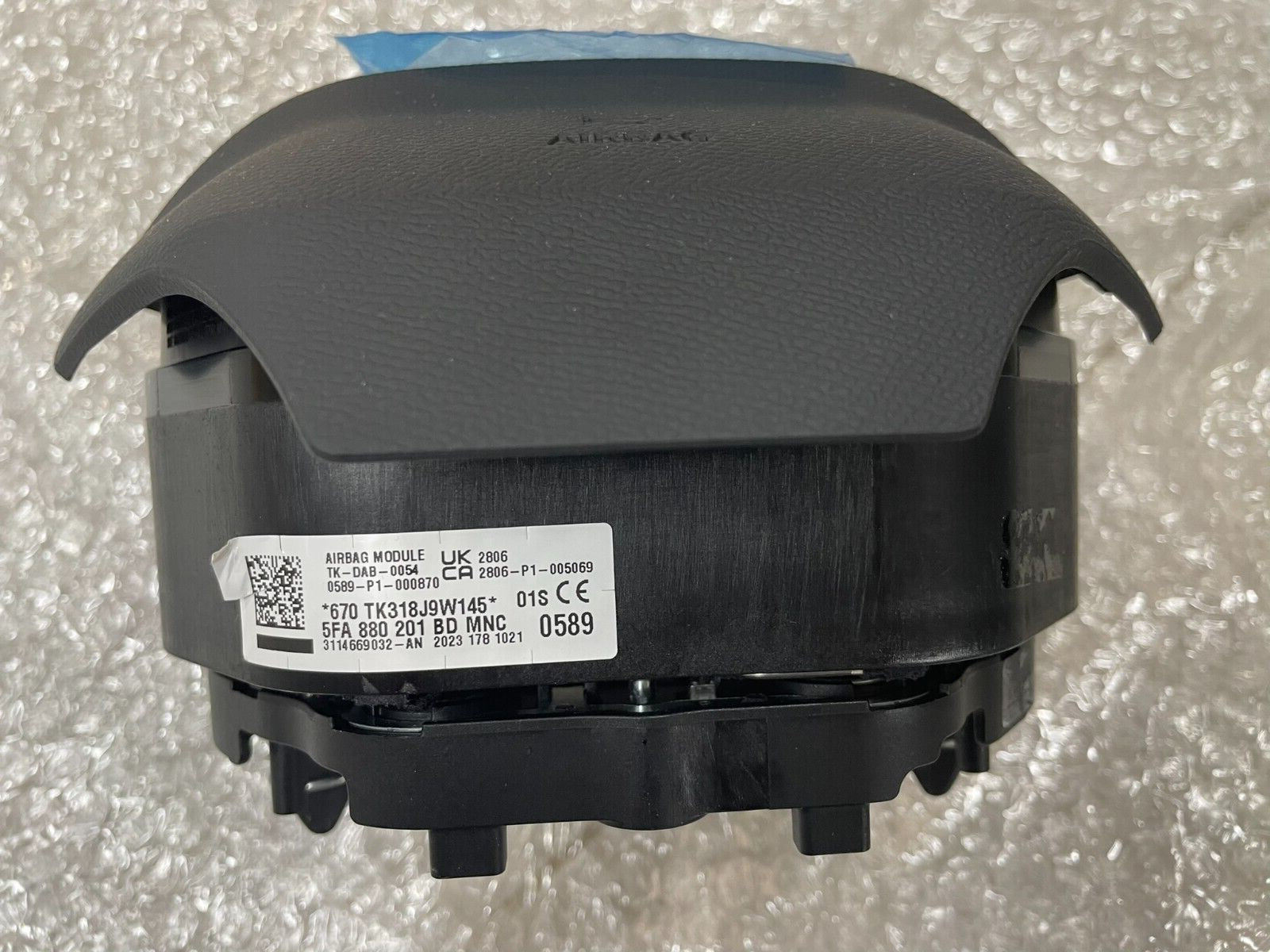 SEAT LEON FR SPORT LEDER LENKRAD GELOCHT MIT AIRBAG KOMPLET ORIG.NEU! - Obrázek 18