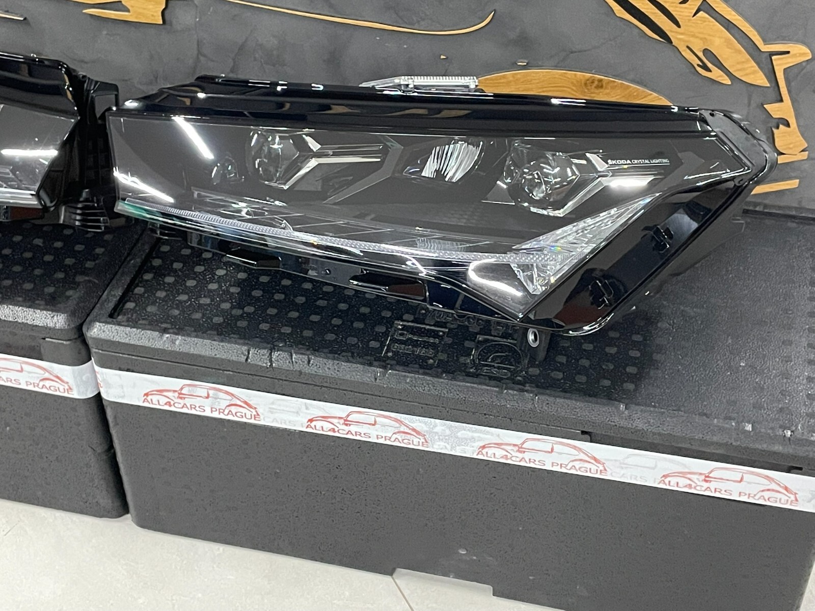 ŠKODA ENYAQ VOLL LED CRYSTAL HEADLIGHTS FRONT 5LB941015A - 5LB941016A ORIG.NEW - Obrázek 7