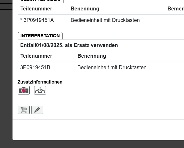 ŠKODA KODIAQ SUPERB KLIMA BEDIENEINHEIT 3P0919451 = 3P0919451A = 3P0919451B ORIG - Obrázek 9