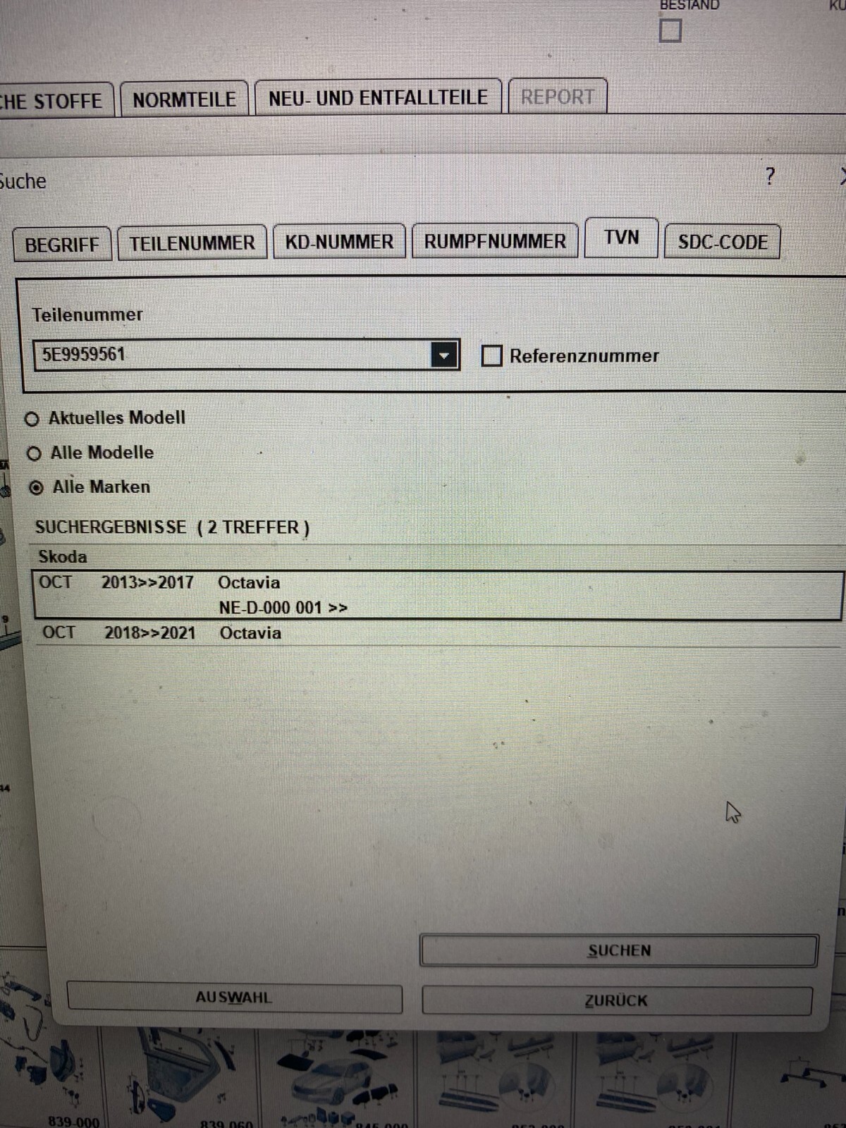 SKODA OCTAVIA STEUERSCHALTER FÜR EURASISCHEN SCHIEBEDACHKNOPF 5E9959561 ORIG.NEU - Obrázek 6