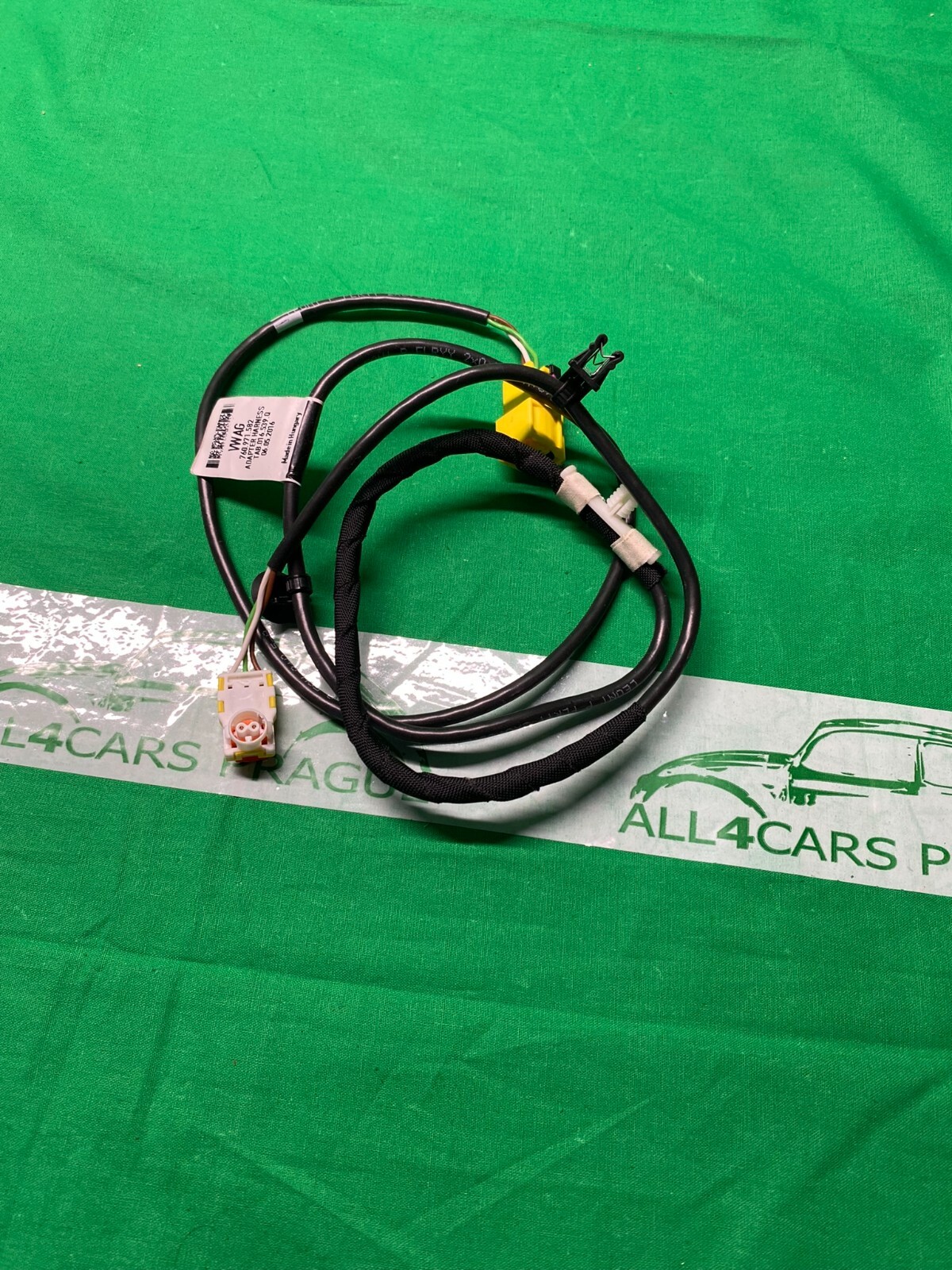 TOUAREG TECHNOLOGIE ADAPTER KABELBAUM FÜR SEITENAIRBAG 760971582 ORIG.NEU!!!