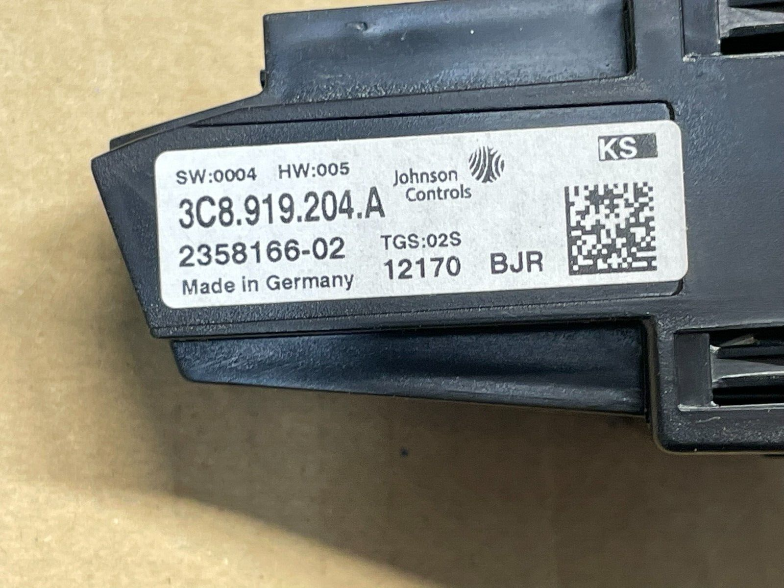 VOLKSWAGEN PASSAT CC ARMATURENBRETT UHR DISPLAY ORIGINAL 3C8919204A FAST NEU .. - Obrázek 4