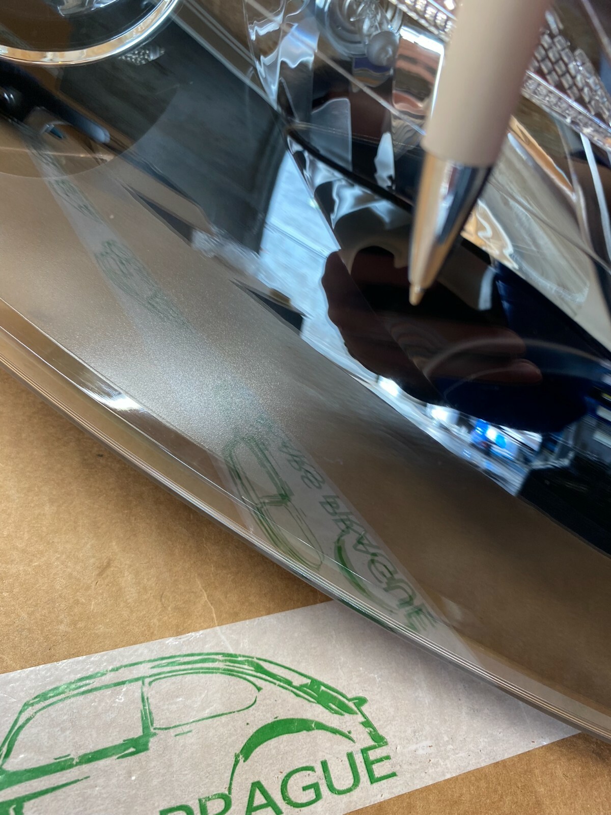 VOLVO V40 31420010 RECHTS FRONTSCHEINWERFER SCHEINWERFER HEADLIGHT RHD ORIG.NEU! - Obrázek 7