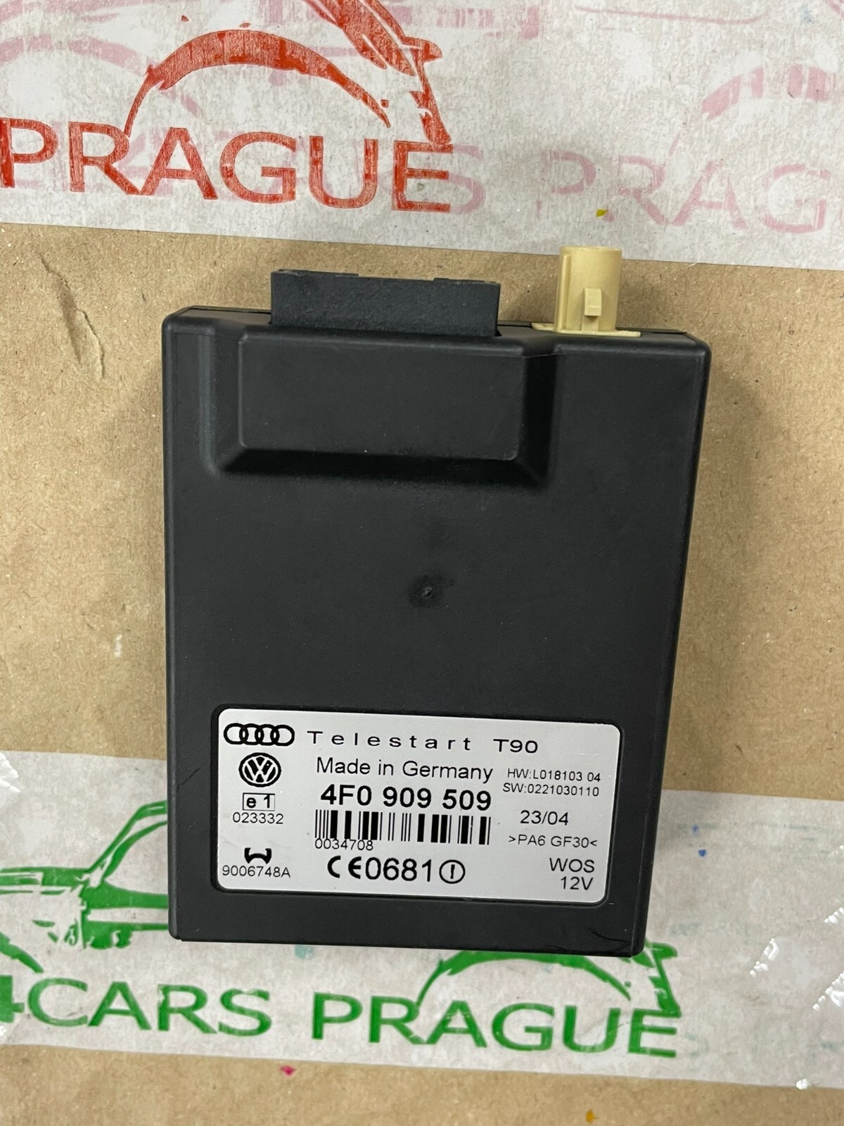 VW AUDI EMPFANGSGERÄT STEUERGERÄT FÜR STANDHEIZUNG 4F0909509 FAST NEU - TEST CAR - Obrázek 11