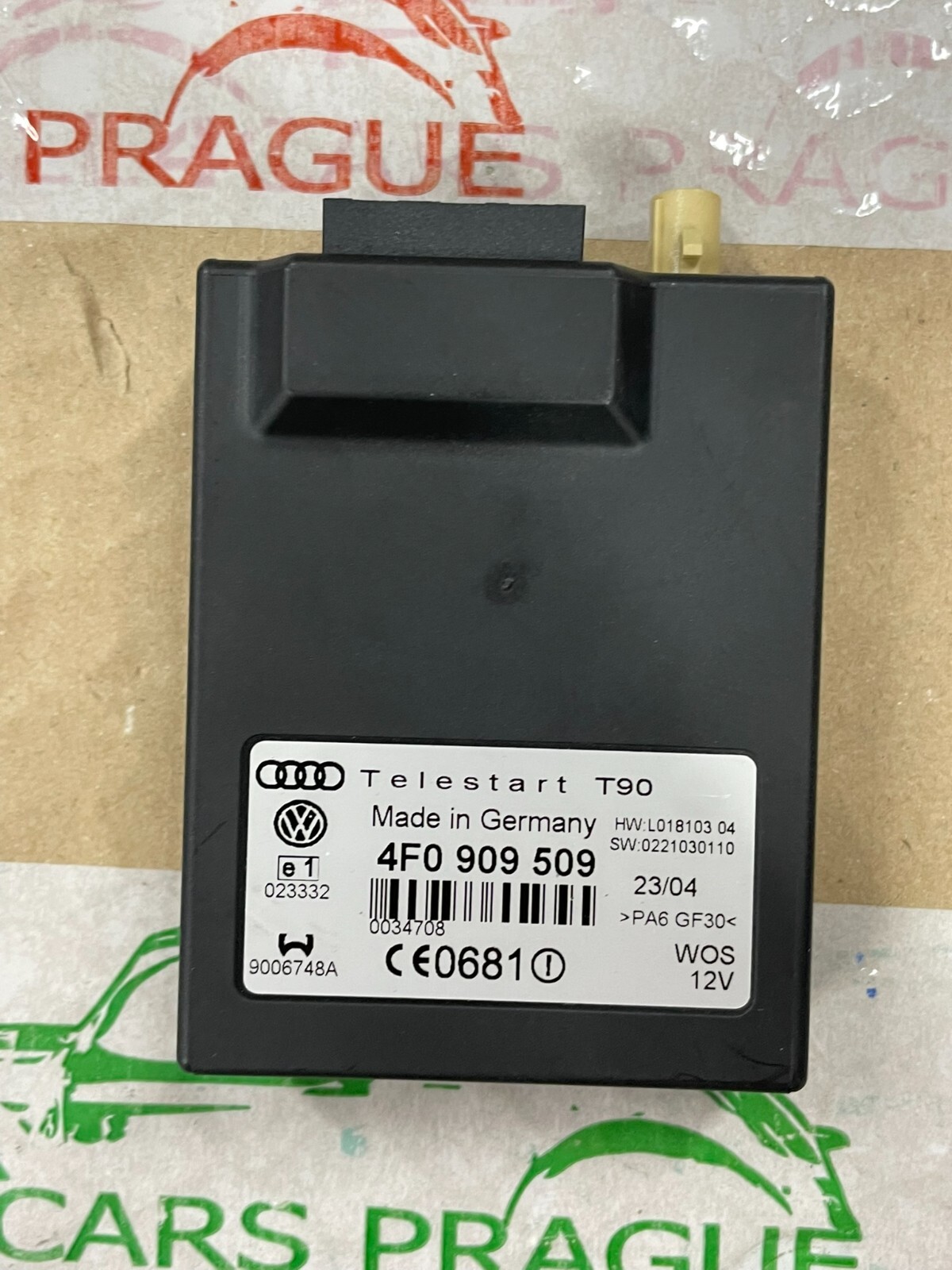 VW AUDI EMPFANGSGERÄT STEUERGERÄT FÜR STANDHEIZUNG 4F0909509 FAST NEU - TEST CAR - Obrázek 10