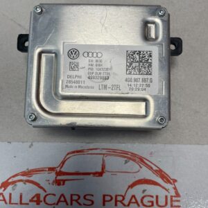 VW AUDI SCHEINWERFER STEUERGERÄT - 4G0907697G = 4G0907697F NEU–GEBROCHENE HALTER
