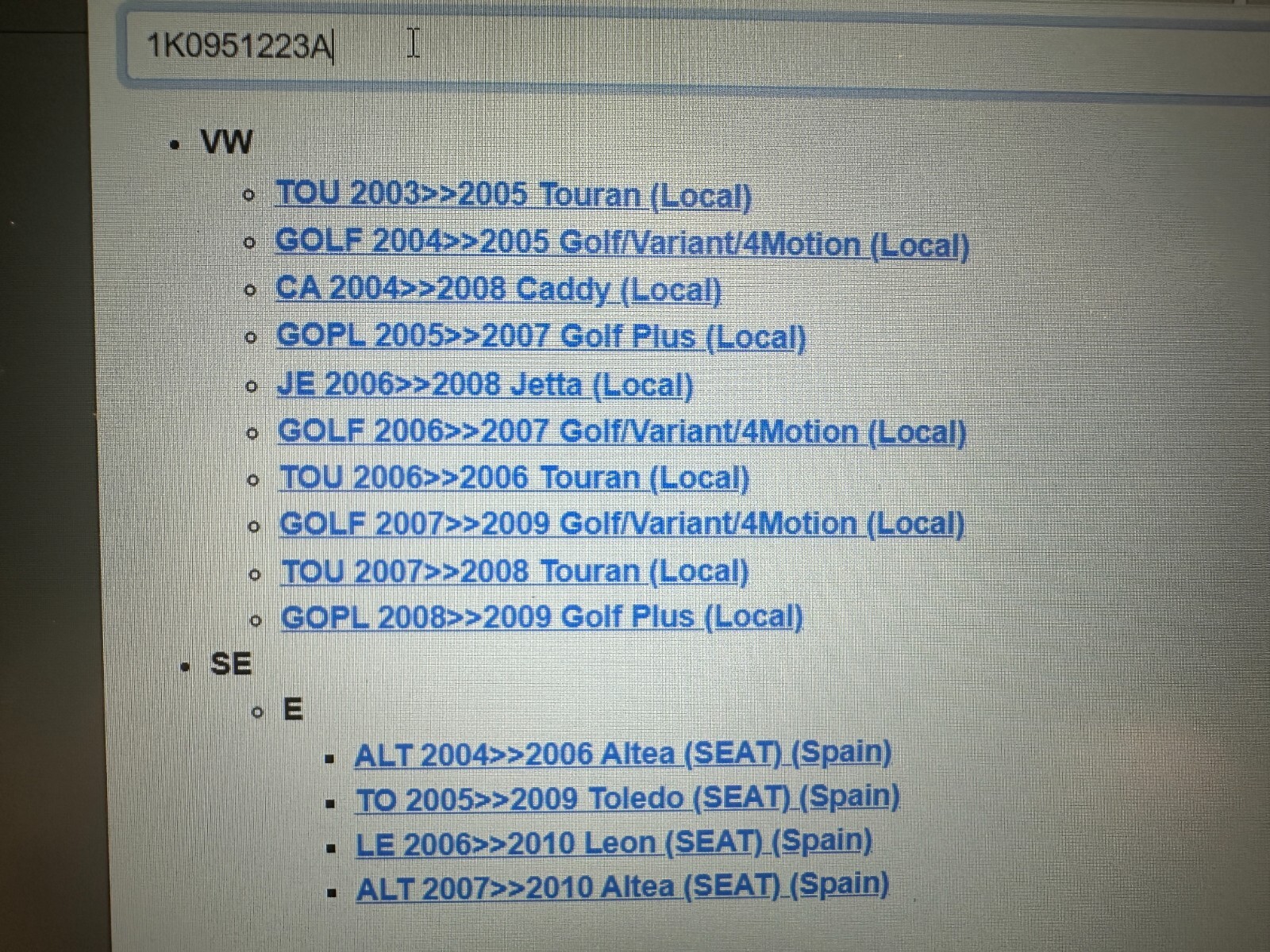 VW FANFARE SIGNALHORN 1K0951223A 5C0951223C Fast Neu demont v Test Wagen Orig.! - Obrázek 3
