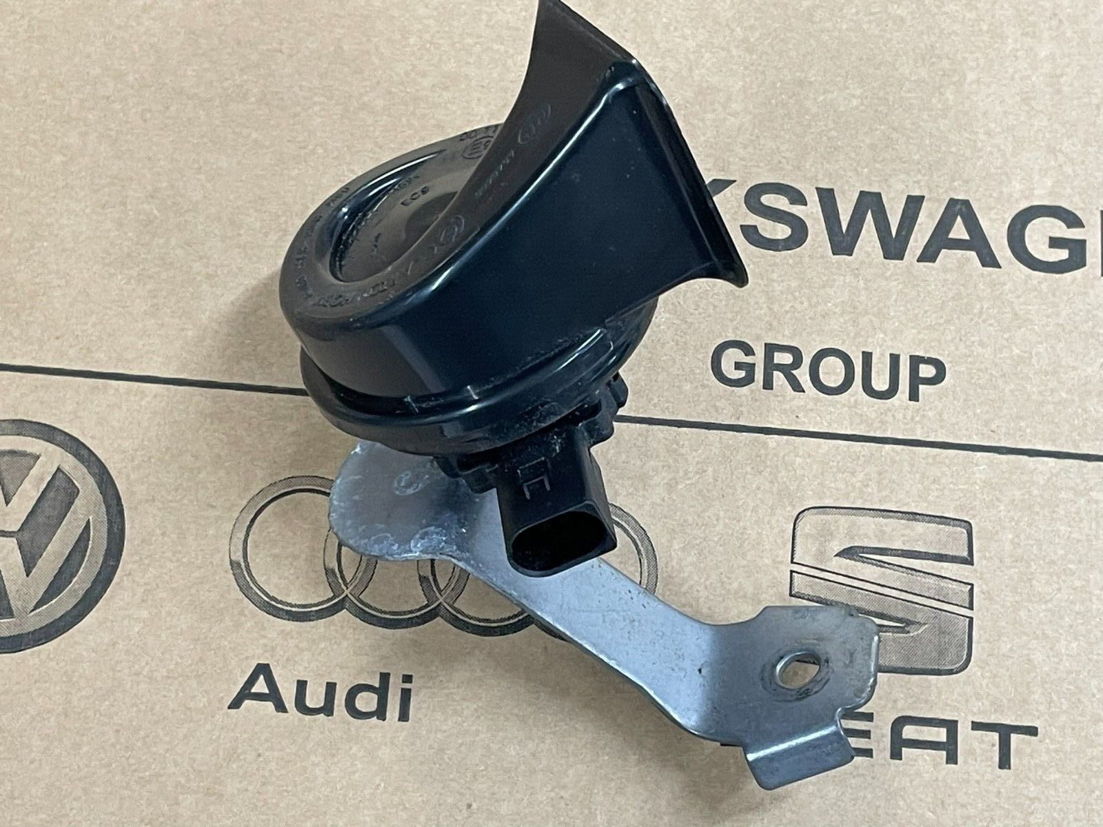 VW FANFARE SIGNALHORN 1K0951223A 5C0951223C Fast Neu demont v Test Wagen Orig.! - Obrázek 8