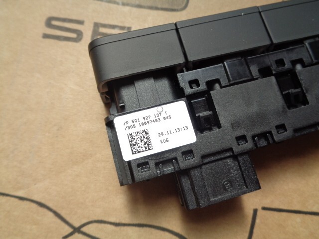 VW GOLF 7 VII SCHALTER DRUCKTASTEN ECO START/STOP 5G1927137T Fast Neu Test Car.. - Obrázek 4