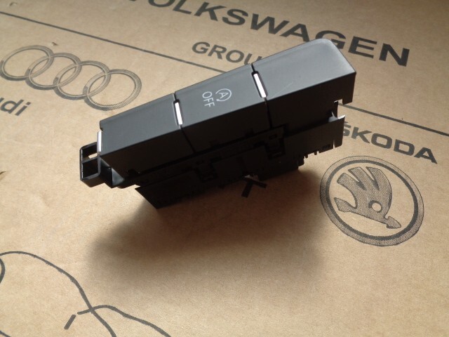 VW GOLF 7 VII SCHALTER DRUCKTASTEN ECO START/STOP 5G1927137T Fast Neu Test Car.. - Obrázek 9