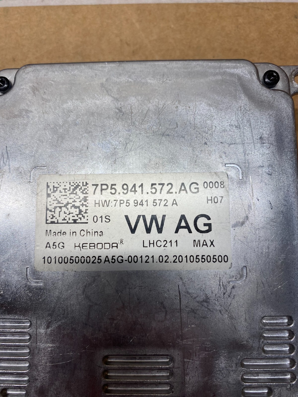 VW GOLF, E-GOLF, TIGUAN... LED SCHEINWERFER LEISTUNGSMODUL 7P5941572AG ORIGINAL! - Obrázek 3