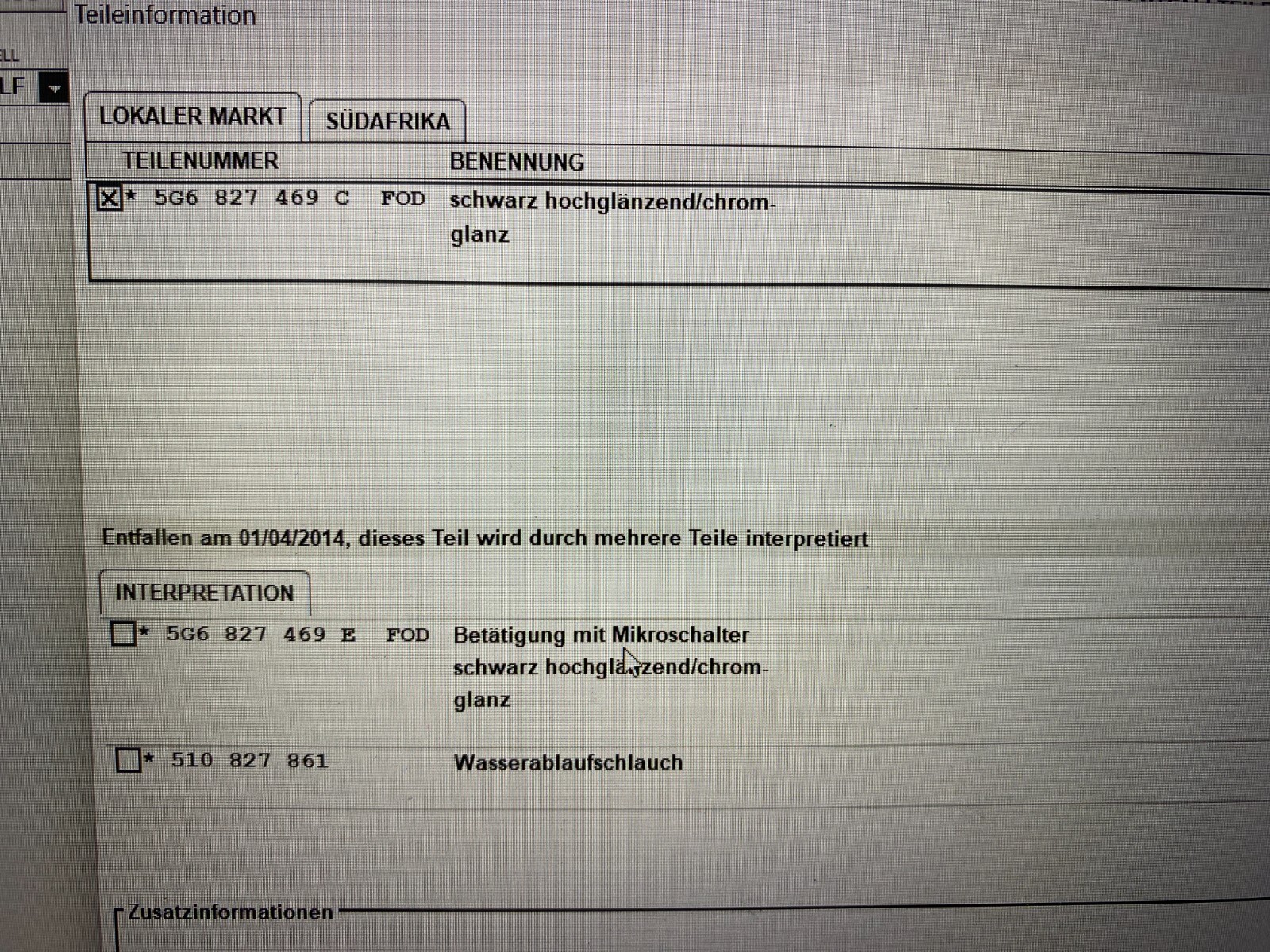 VW GOLF HECKKLAPPENÖFFNER LOGO VW 5G6827469C DEMONT VOM TEST WAGEN FAST NEU ORIG - Obrázek 16