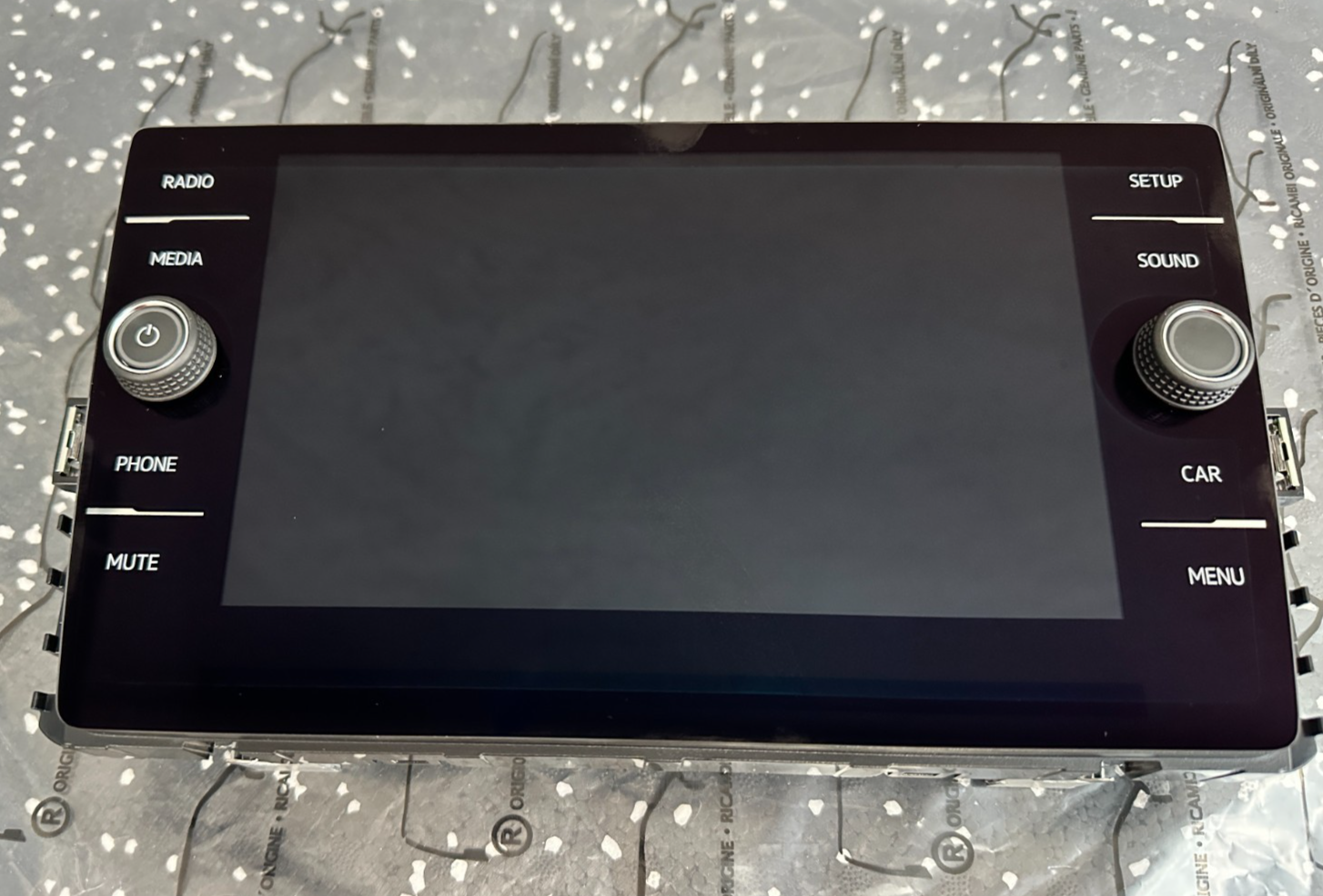 VW GOLF, JETTA....... LCD DISPLAY BEDIENEINHEIT MIB2.5 5G6919605 = 5NN919605 NEU