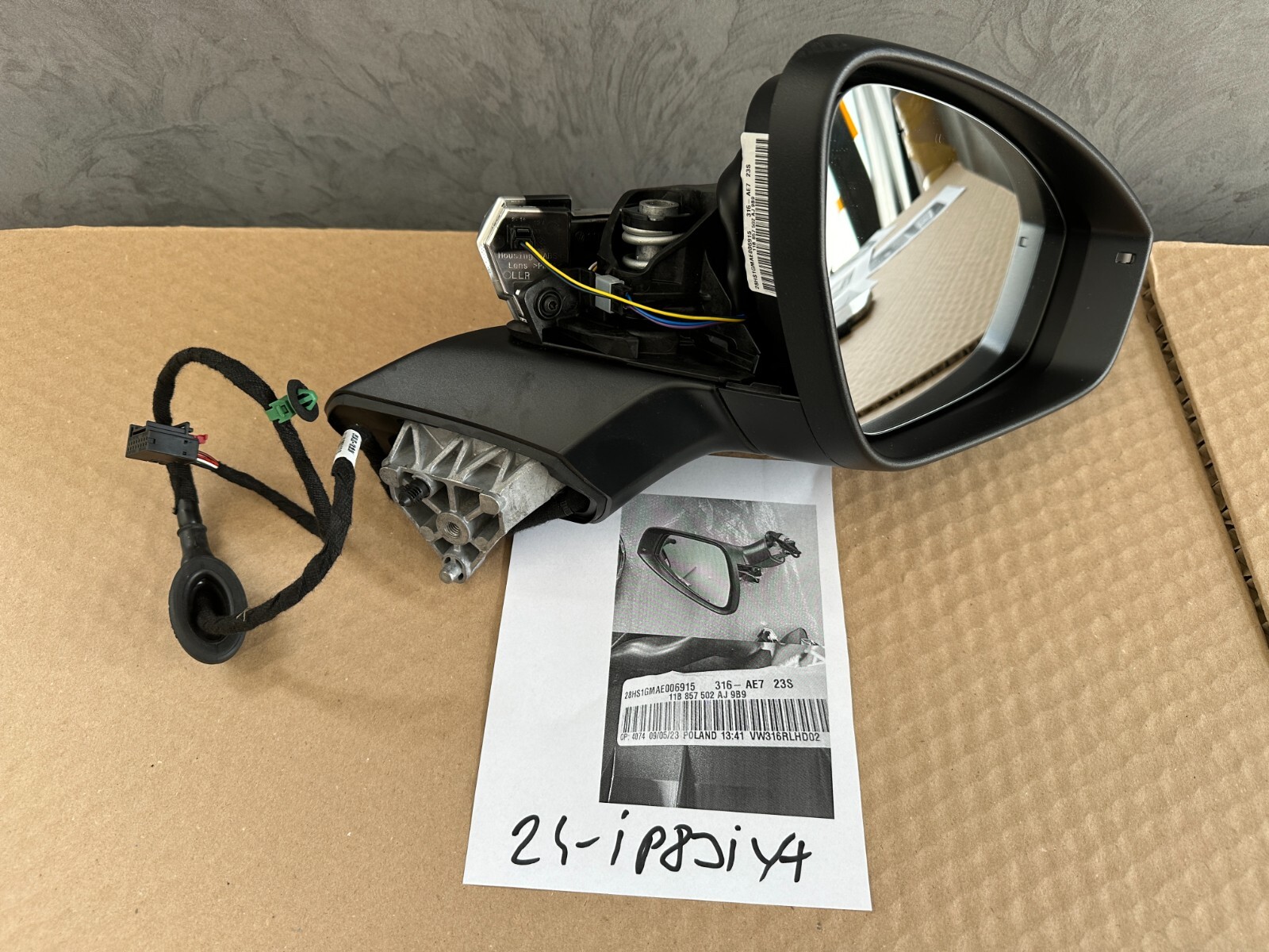 VW ID.4 ID.5 AUßENSPIEGEL RECHTS ELEKTRISCH UMFELDBELEUCHTUNG 11B857502AJ NEU! - Obrázek 19