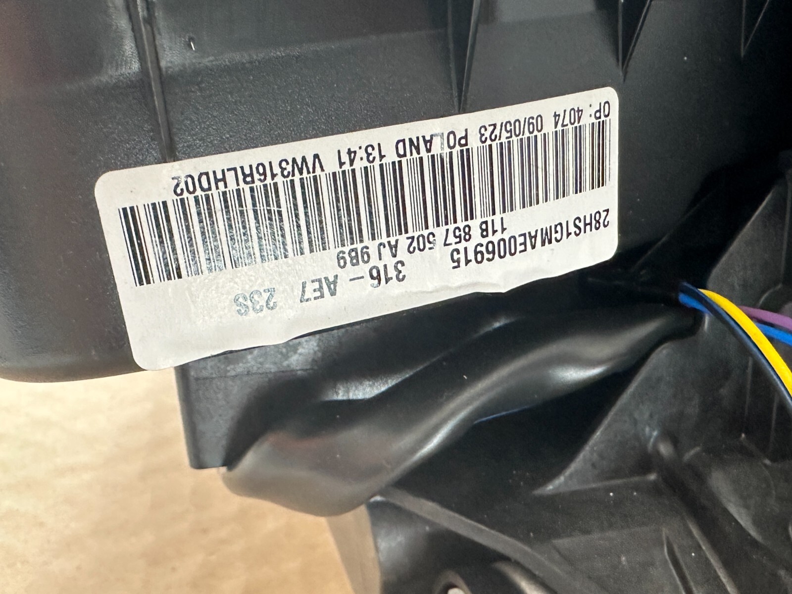 VW ID.4 ID.5 AUßENSPIEGEL RECHTS ELEKTRISCH UMFELDBELEUCHTUNG 11B857502AJ NEU! - Obrázek 7