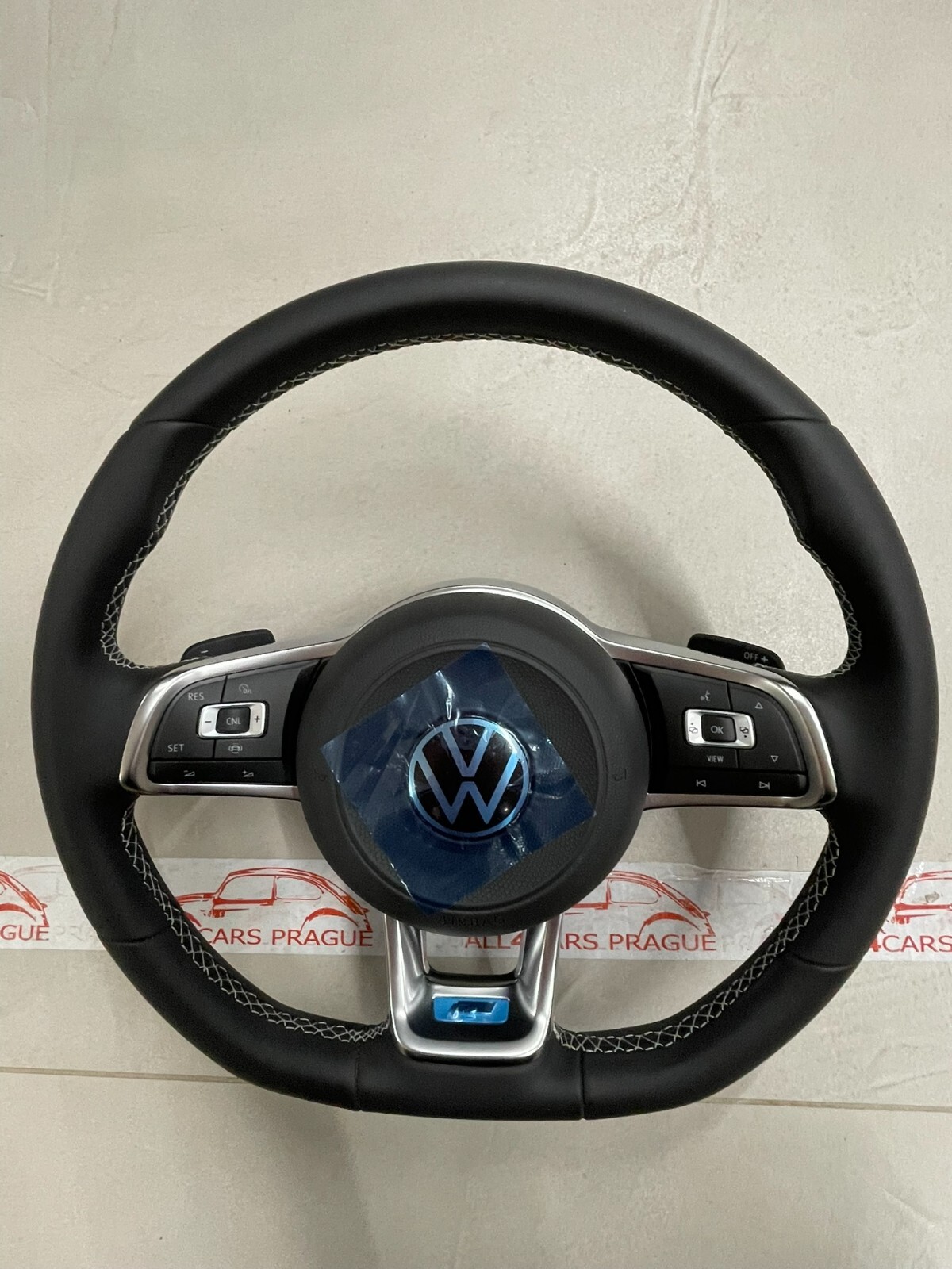 VW LENKRAD R SPORT LEDER KOMPLET GOLF 7/ARTEON/PASSAT/TIGUAN 5G0419091FB ORG.NEU