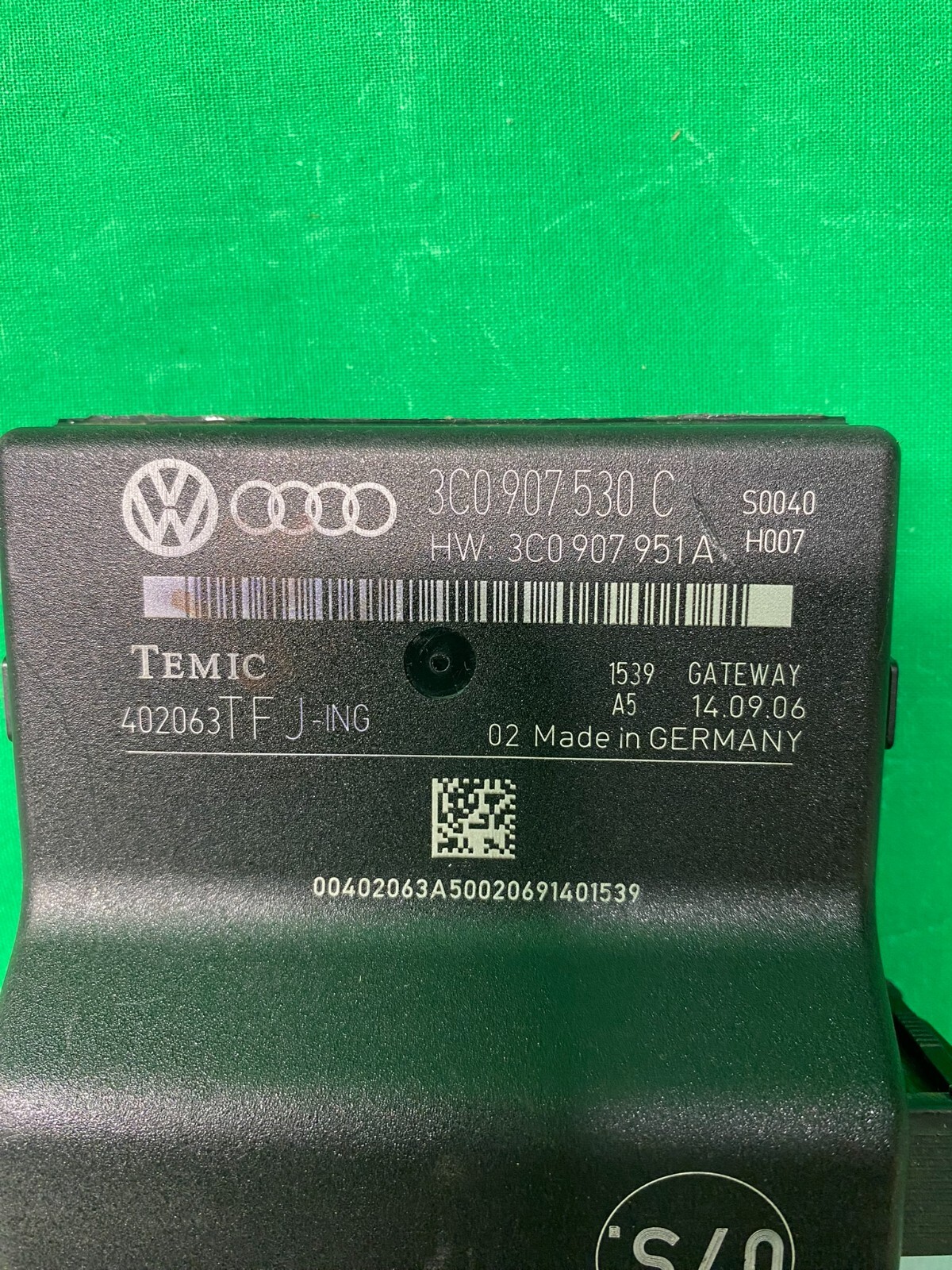 VW PASSAT 3C B6 DIAGNOSE INTERFACE DATENBUS GATEWAY 3C0907530C ORIG.NEU! - Obrázek 3