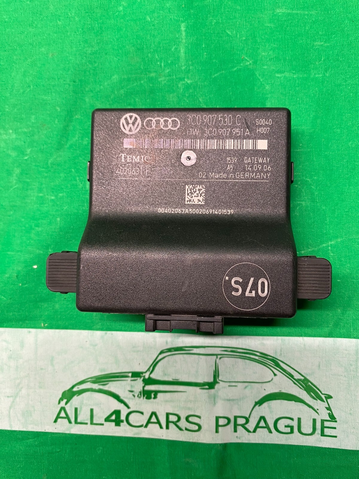 VW PASSAT 3C B6 DIAGNOSE INTERFACE DATENBUS GATEWAY 3C0907530C ORIG.NEU! - Obrázek 4