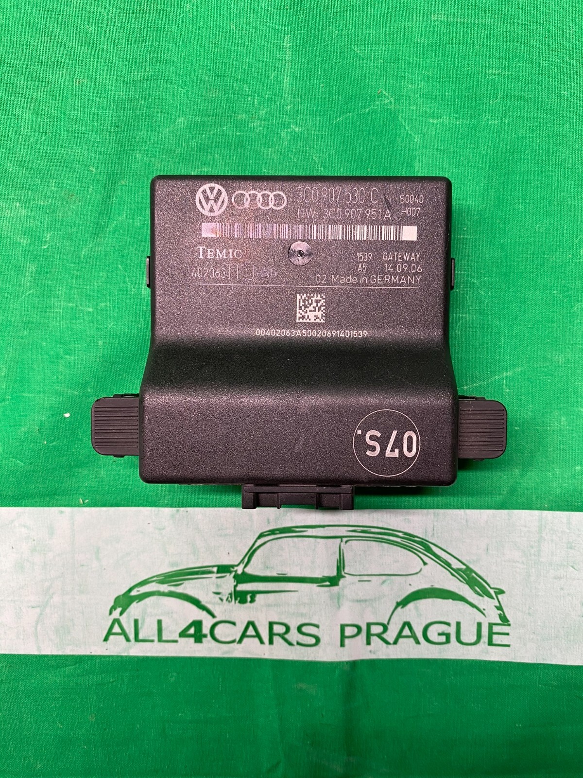 VW PASSAT 3C B6 DIAGNOSE INTERFACE DATENBUS GATEWAY 3C0907530C ORIG.NEU!