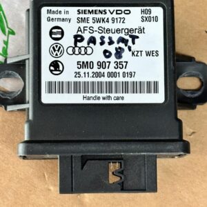VW PASSAT B8 STEUERGERÄT LEUCHT WEITEN REGULIERUNG AFS UNIT 5M0907357  ORIG!