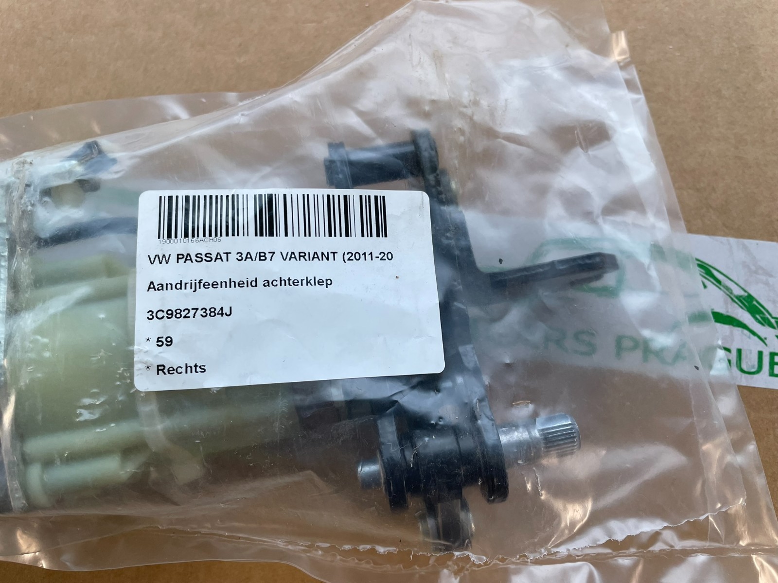 VW PASSAT KOMBI EL HECKKLAPPE ANTRIEBSMOTOR 3C9827383J = 3C9827383K = 3C9827383A - Obrázek 4