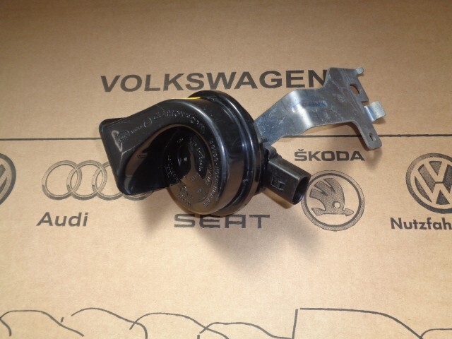 VW SEAT AUDI SIGNALTON HUPE FANFARE HORN 5Q0951223D Fast Neu Teil d v Test Wagen - Obrázek 13