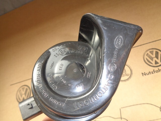 VW SEAT AUDI SIGNALTON HUPE FANFARE HORN 5Q0951223D Fast Neu Teil d v Test Wagen - Obrázek 7