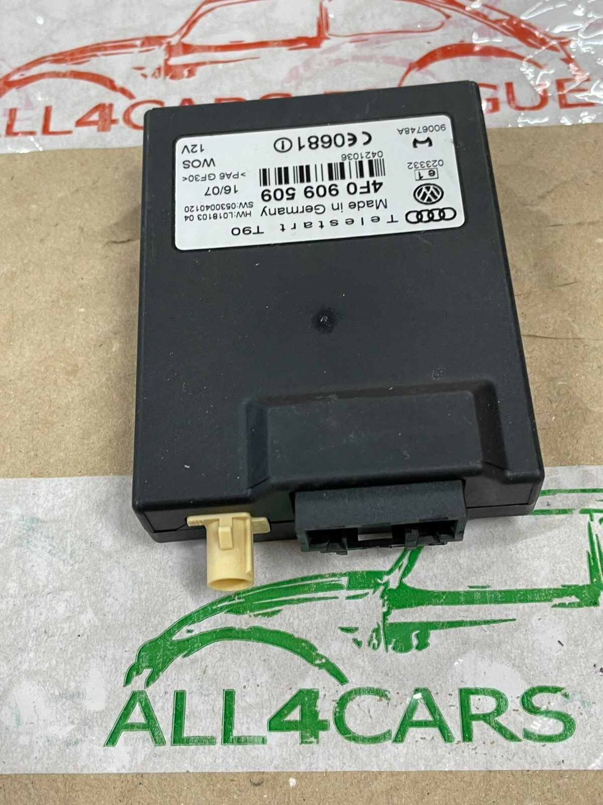 VW SKODA BENTLEY EMPFANGSGERÄT FÜR FUNKGESTEUERTE STANDHEIZUNG 4F0909509 FAST NE - Obrázek 14