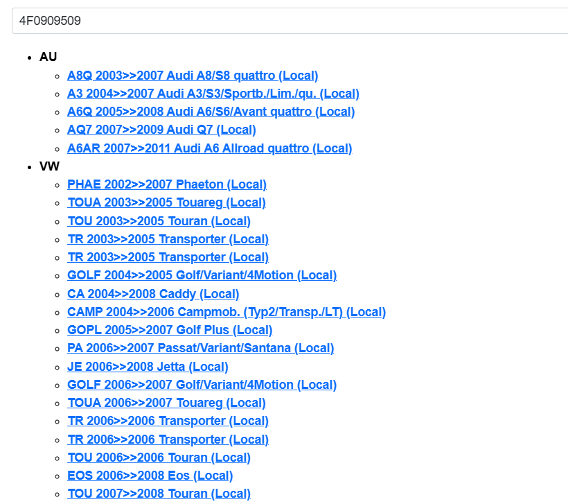 VW SKODA BENTLEY EMPFANGSGERÄT FÜR FUNKGESTEUERTE STANDHEIZUNG 4F0909509 FAST NE - Obrázek 4
