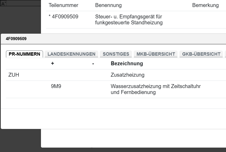 VW SKODA BENTLEY EMPFANGSGERÄT FÜR FUNKGESTEUERTE STANDHEIZUNG 4F0909509 FAST NE - Obrázek 6