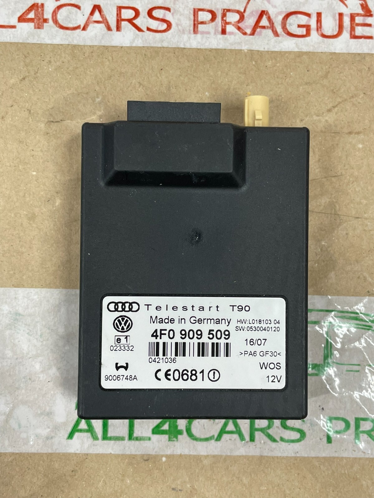 VW SKODA BENTLEY EMPFANGSGERÄT FÜR FUNKGESTEUERTE STANDHEIZUNG 4F0909509 FAST NE - Obrázek 10